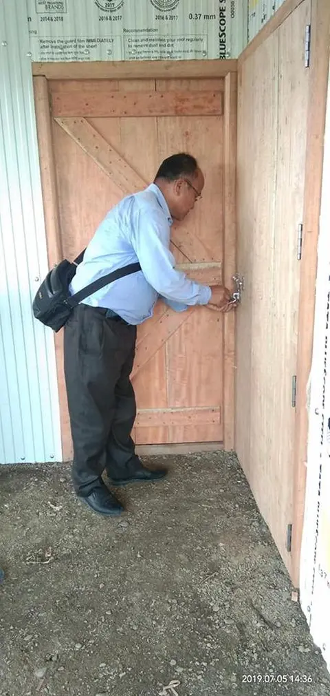 Moderator KSP in Evangelist Quarters thak hawnna..