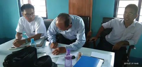 Munpi agreement Moderator in sign a bawllai..